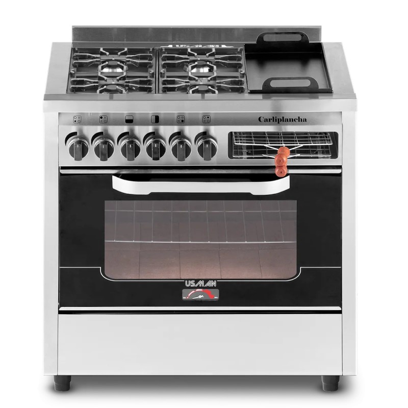 COCINA INDUSTRIAL USMAN 4H + PLANCHA