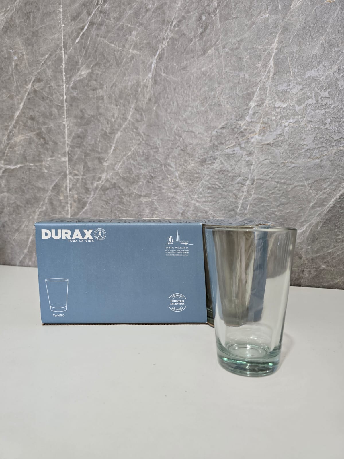 SIX PACK DURAX VASO TANGO BLANCO
