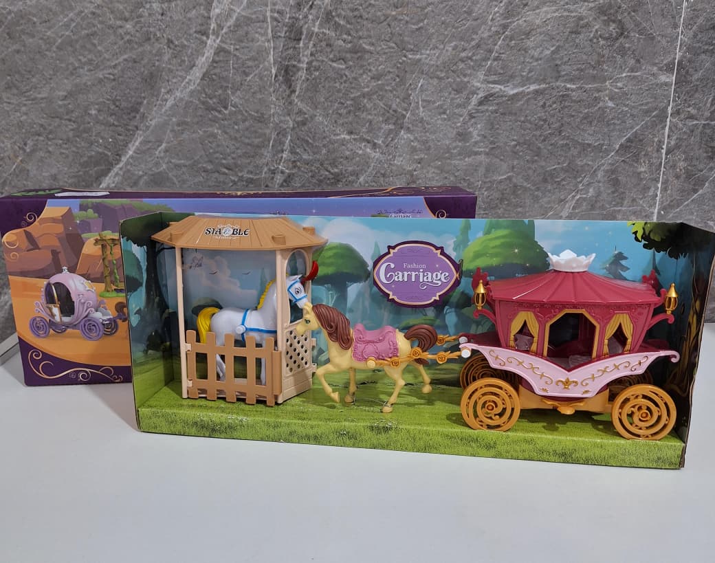 CARROZA CON ESTABLO 2501 JYF TOYS
