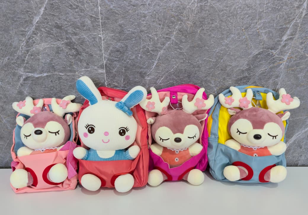 MOCHILA YUANJIN CON PELUCHE COD:2017