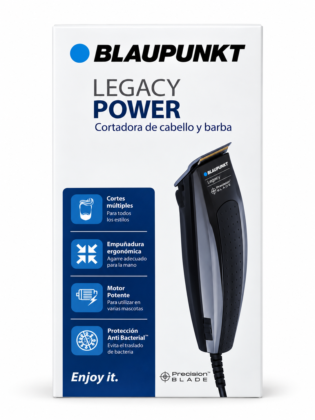 CORTA PELO LEGACY POWER BLAUPUNKT