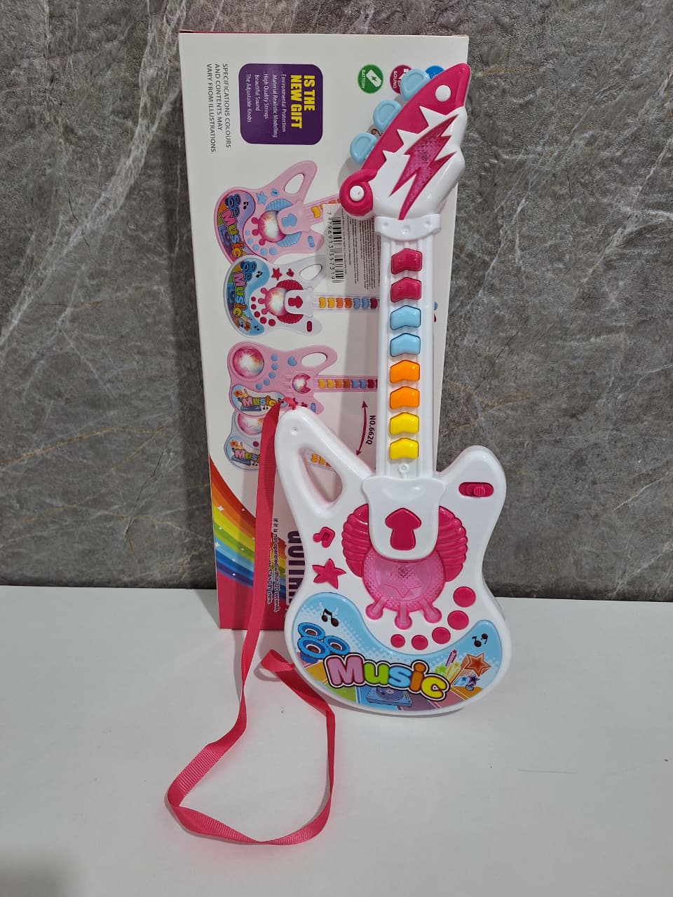 GUITARRA CON LUZ ZY1335731 JYF TOYS