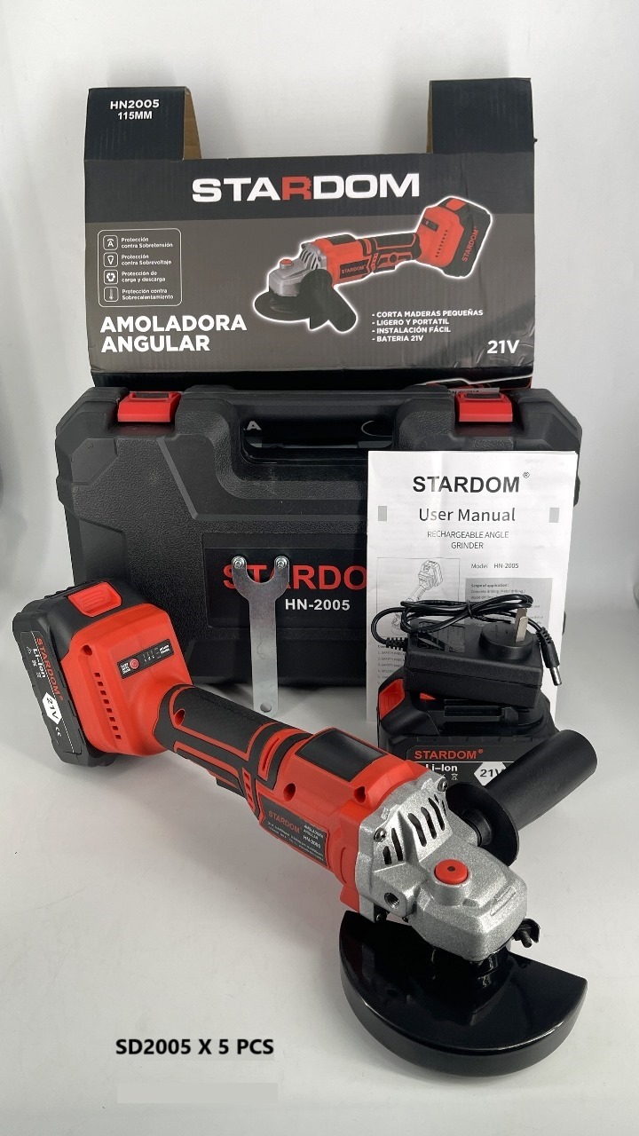 AMOLADORA INALAMBRICA STARDOM SD2005