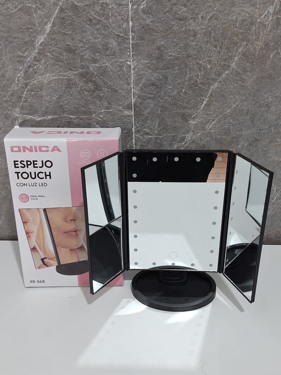 ESPEJO TOUCH ONICA CON LUZ LED XR-568
