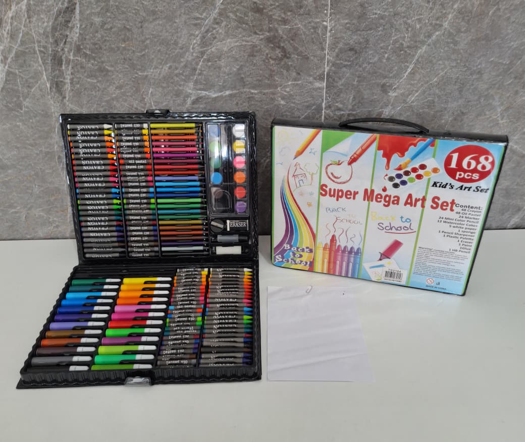 SET DE ARTE INFANTIL DE 168 PIEZAS TSV164