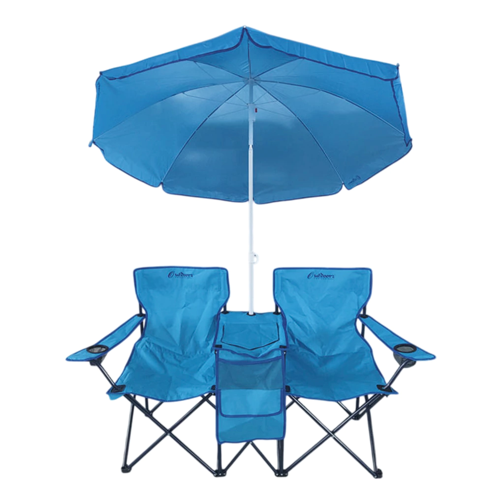 SET DE SILLAS CON COOLER Y SOMBRILLA OUTDOORS