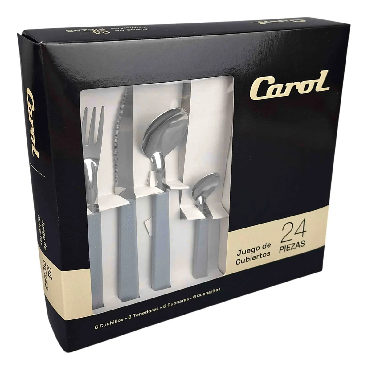 CUBIERTOS CAROL x24 COD:91124