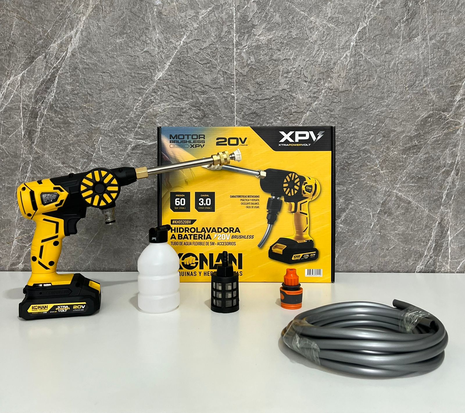 HIDROLAVADORA A BATERIA KONAN KH0520