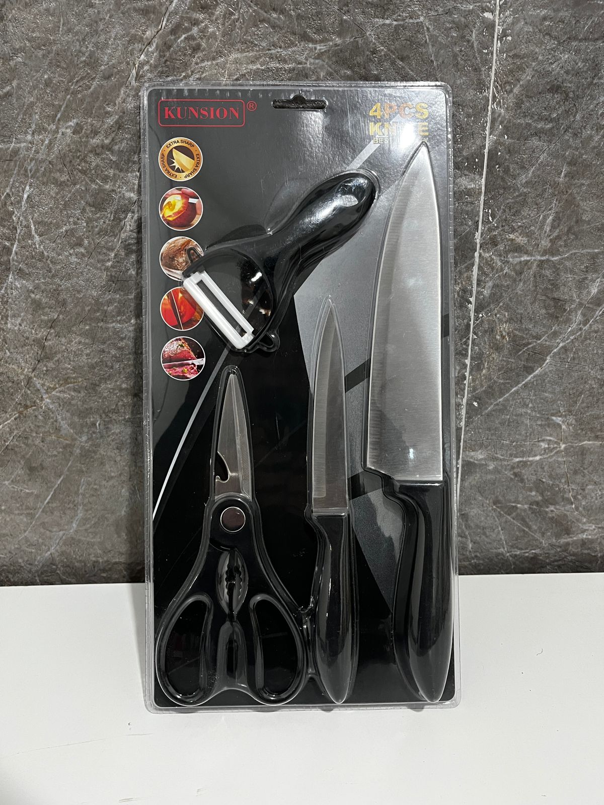 SET DE COCINA KUNSION DE 4 PIEZAS