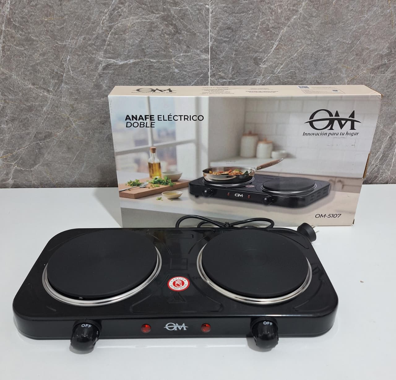 ANAFE ELECTRICO 2H OM-5107