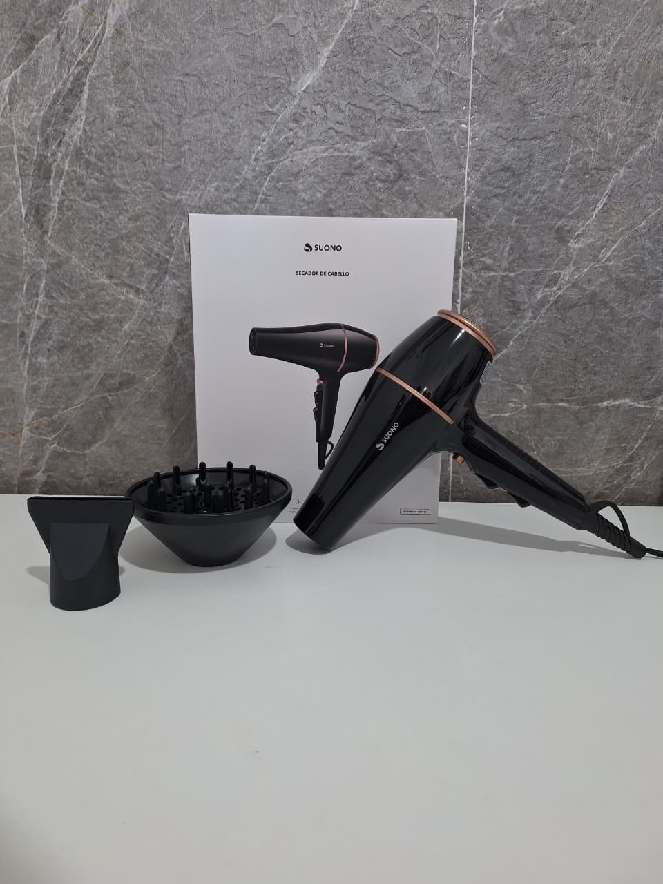 SECADOR DE PELO SUONO 1800W 256NEG