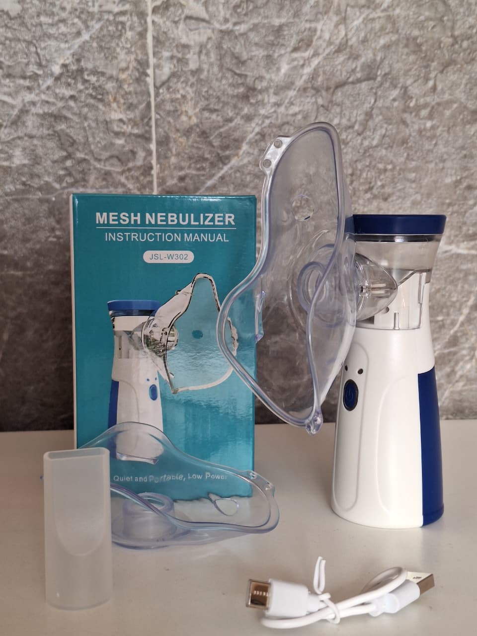 NEBULIZADOR PORTATIL MESH JSL-W302