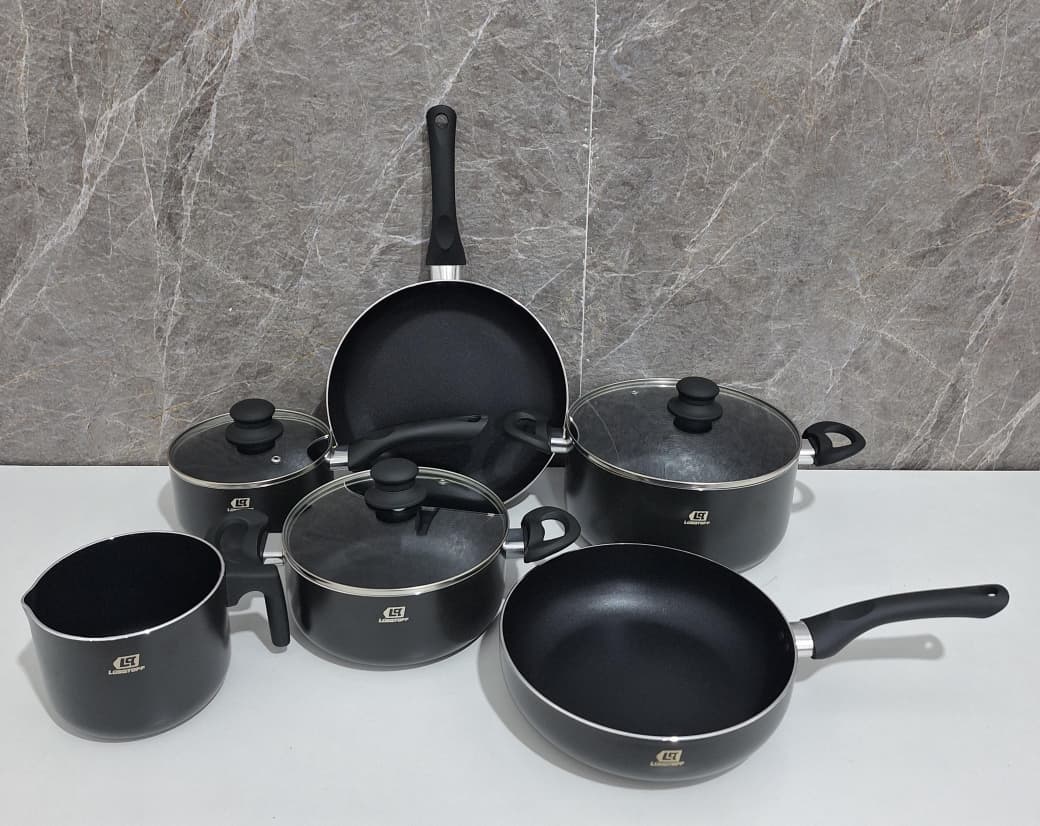 BATERIA DE COCINA LUSQTOFF 9 PIEZAS BCL9-8