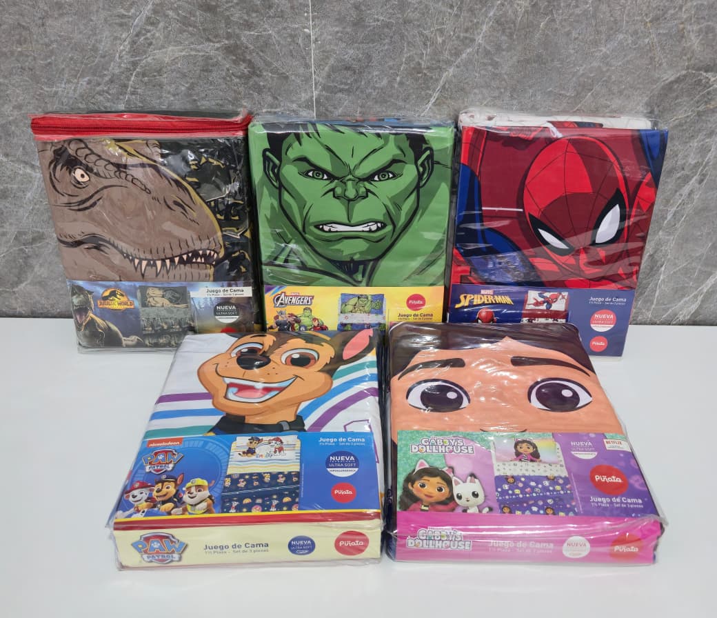 SABANA INFANTIL PIÑATA 1 1/2