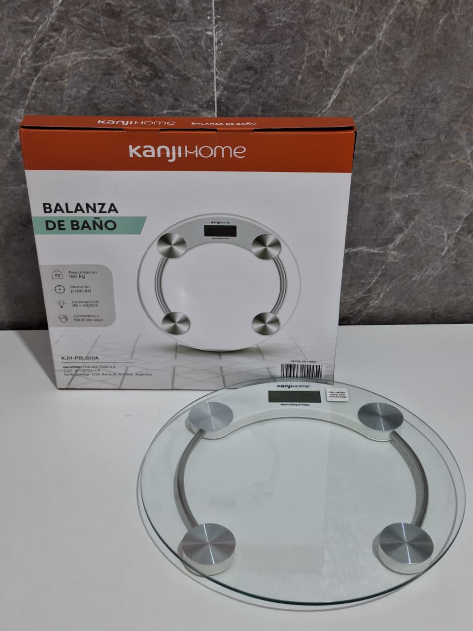BALANZA DE BAÑO KANJI KJH-PBL300A