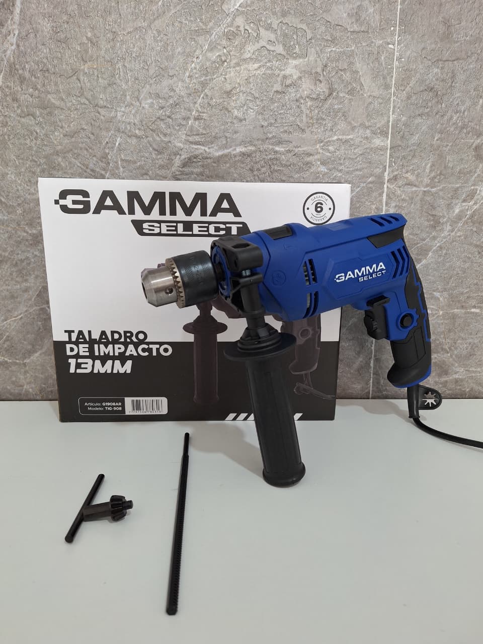 TALADRO DE IMPACTO GAMMA 13MM G1908AR