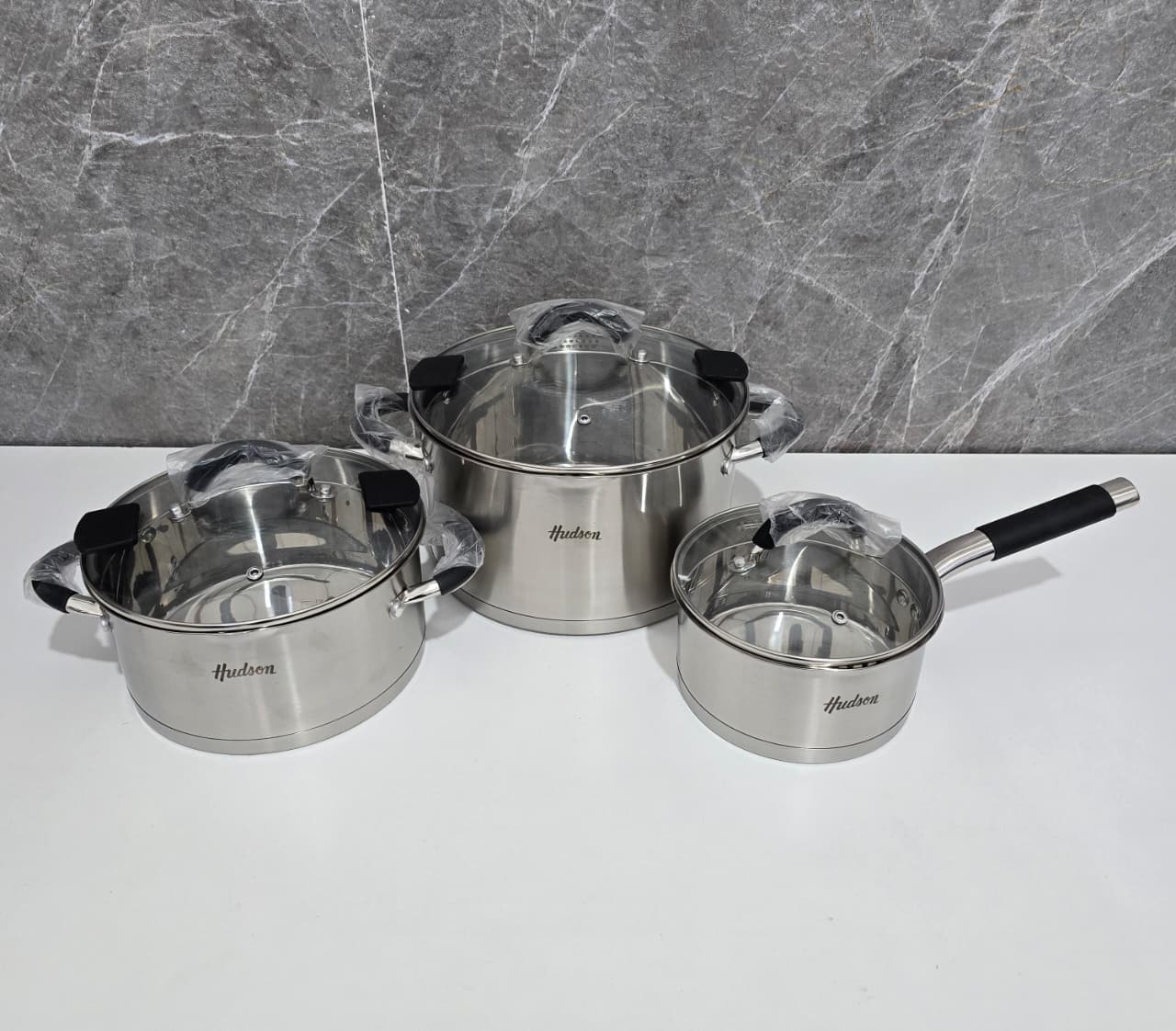 BATERIA DE COCINA HUDSON ACERO INOX 6PC GIM11/9044