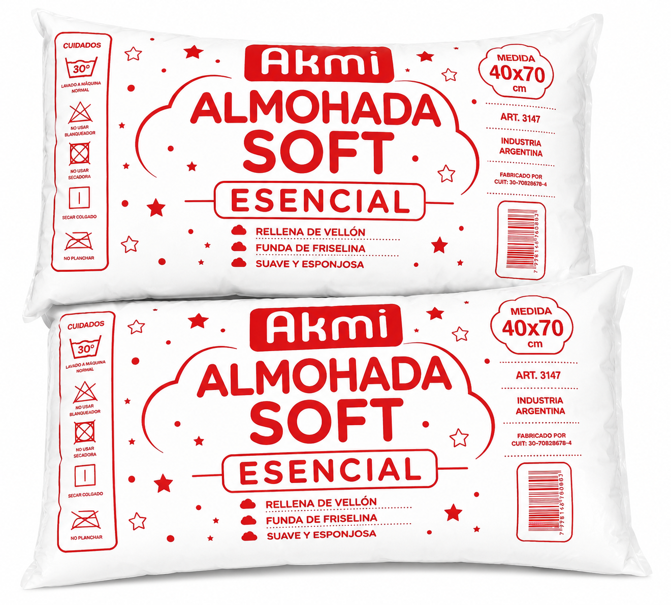 ALMOHADA AKMI 40CMx70CM