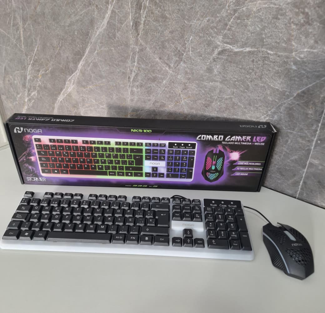 TECLADO Y MOUSE NOGA NKB-100