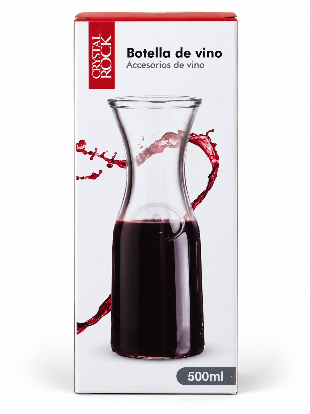JARRA DE VINO C/CUELLO 500CC