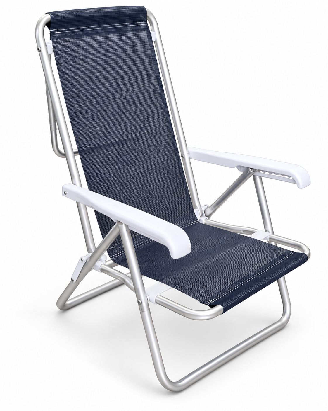 SILLA ALUMINIO SANNET 8PCS AZUL MARINO