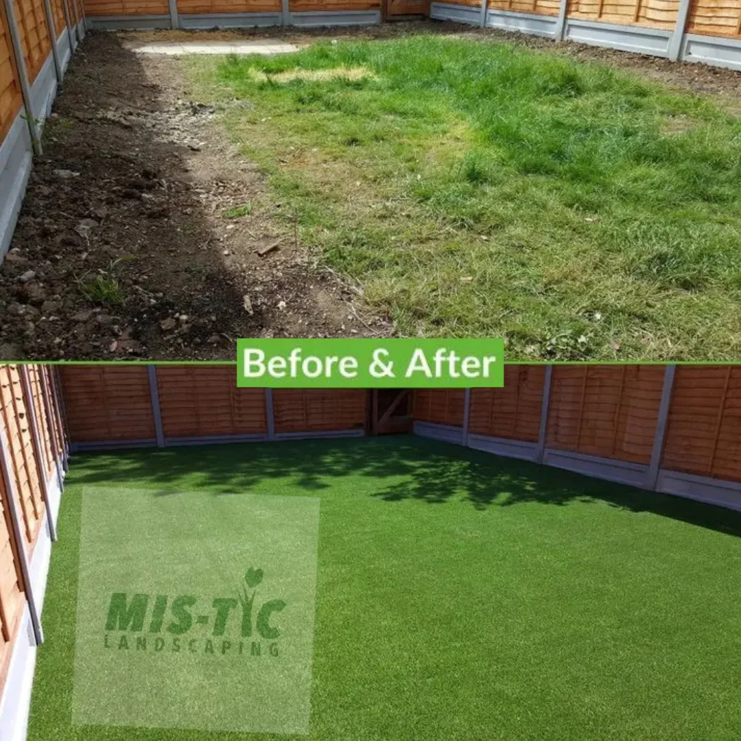Artificial grass installation by Mis-tic Landscaping in Cape Town, photo 2