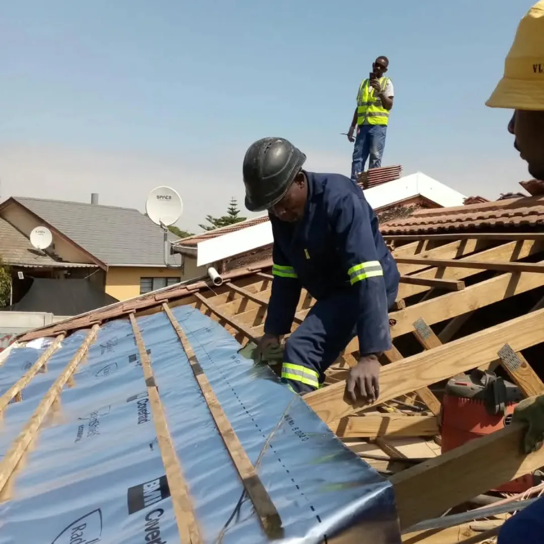 Roof repairs by Mis-tic Landscaping in Cape Town, photo 2
