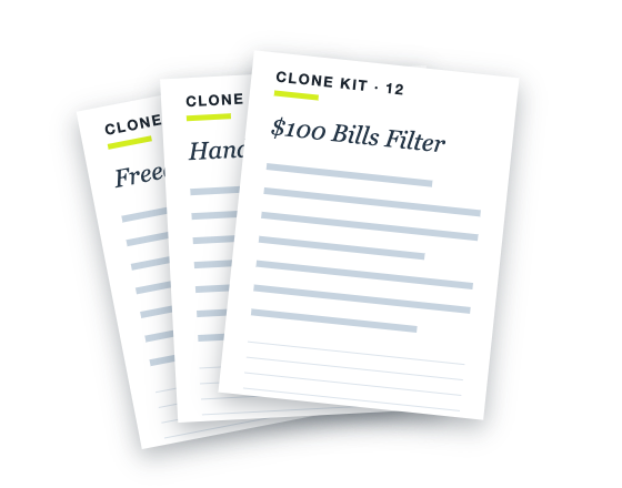 Clone Kit template pages