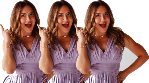 Three mini Ambers pointing up at the five phases