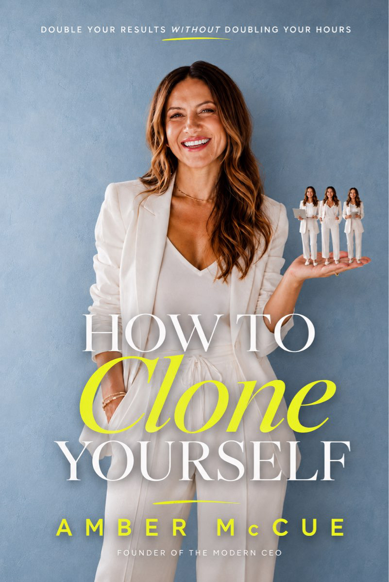 How to Clone Yourself by Amber McCue — book cover