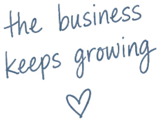 the business keeps growing