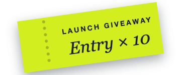 Ten giveaway entries
