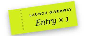 Giveaway entry ticket