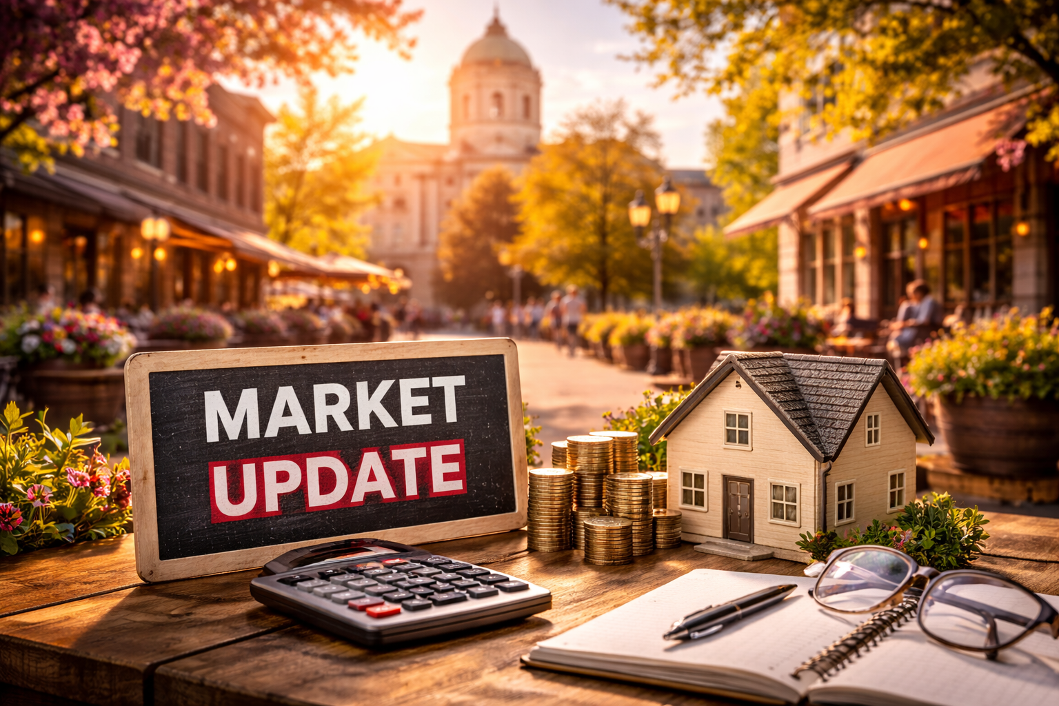 Bloomington Indiana neighborhood during Monroe County housing market update