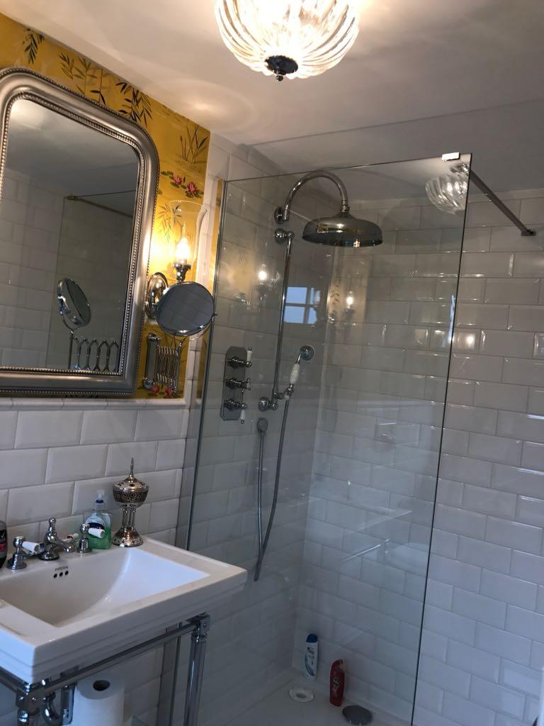 Recent bathroom job completed by Optimal Property Services
