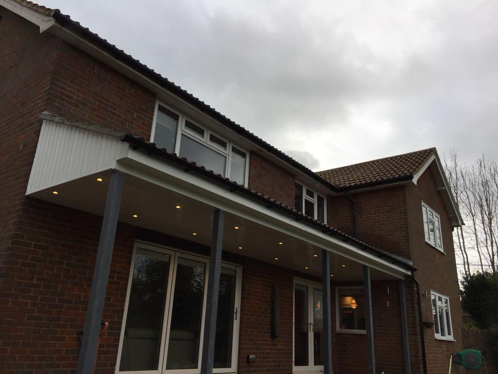 Recent extension job completed by Optimal Property Services