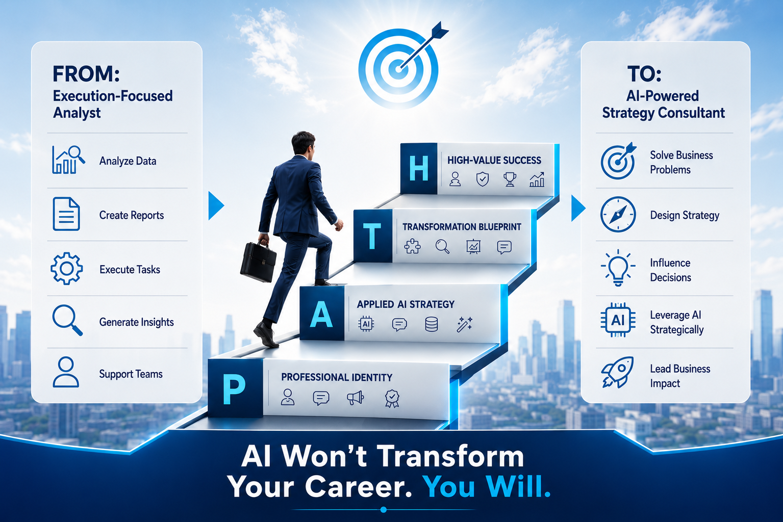 From execution-focused analyst to AI-powered strategy consultant