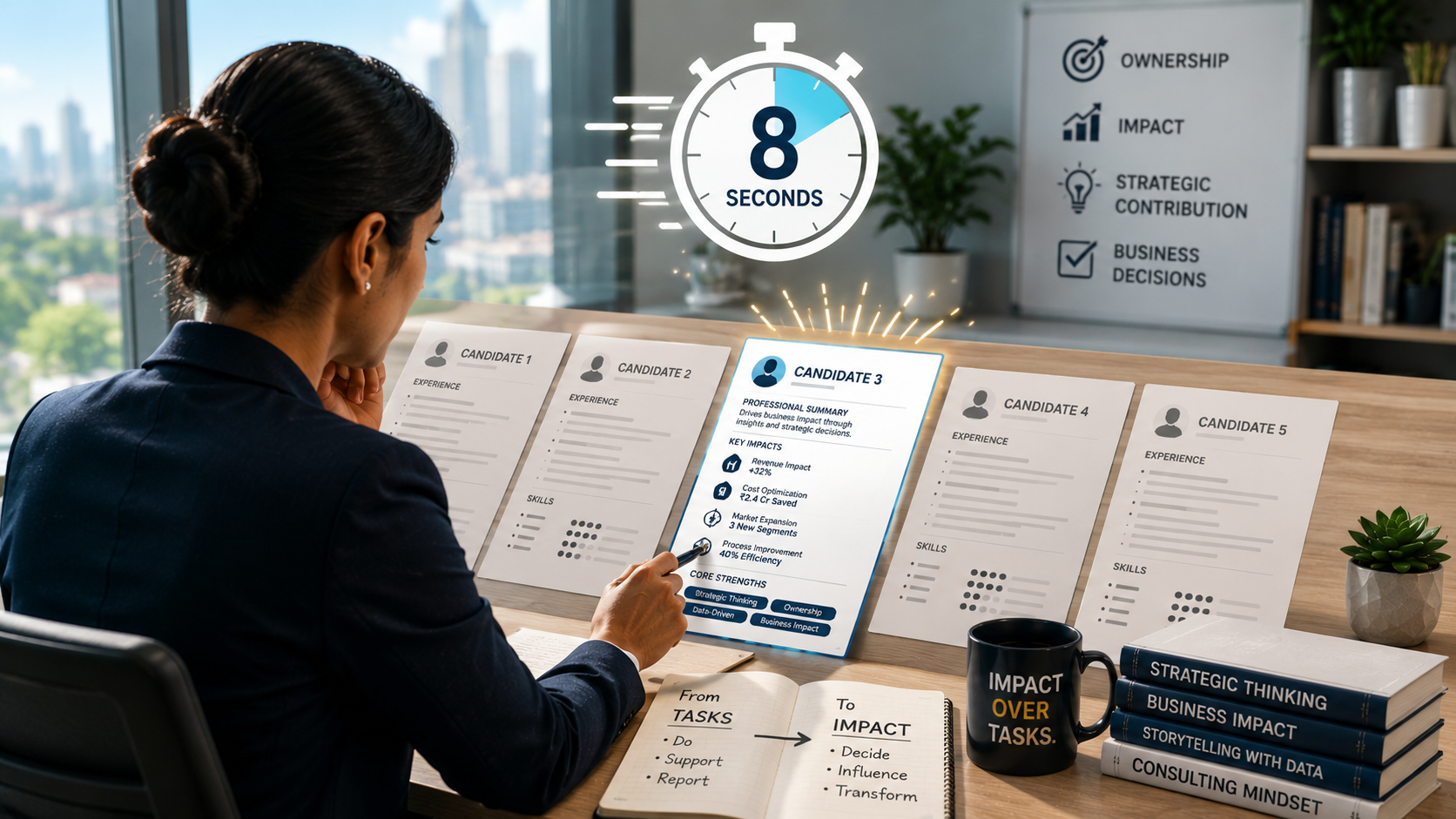 Why Recruiters Decide on Your CV in Under 8 Seconds