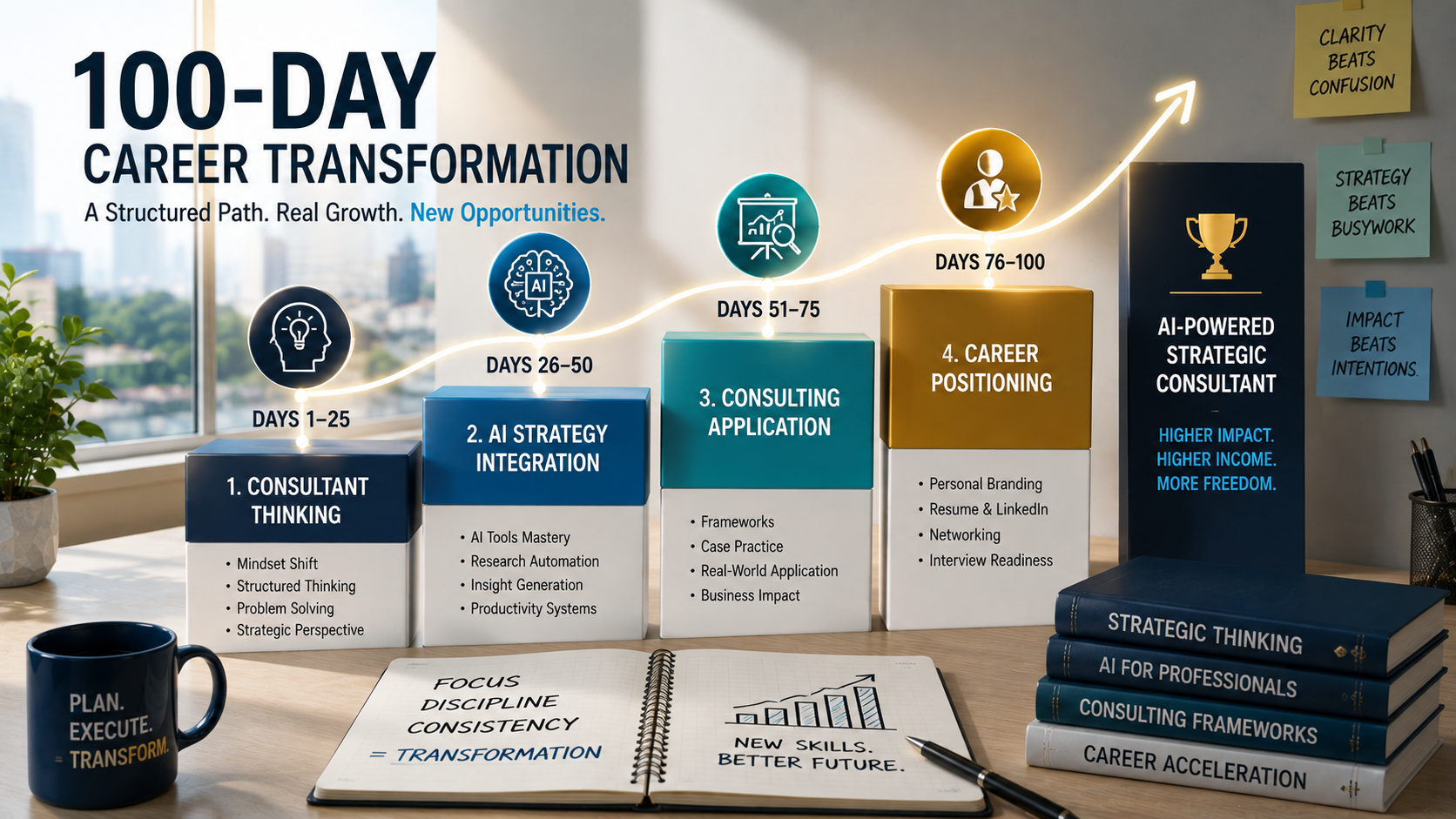 The 100-Day Career Transformation: What Actually Changes