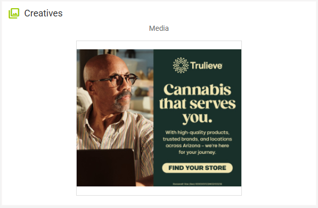 Club TV display ad