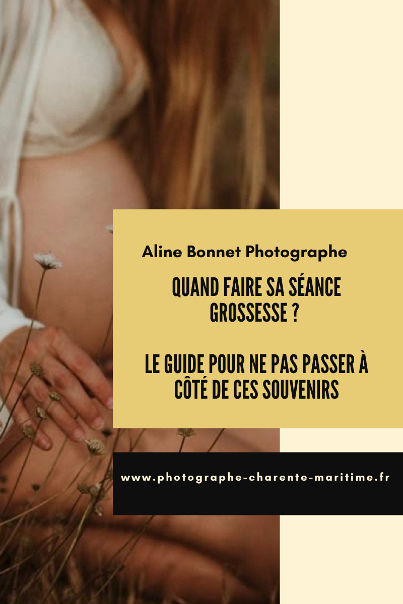 A quelle moment faire sa séance grossesse ? 