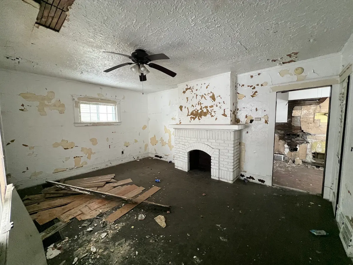 1st fireplace