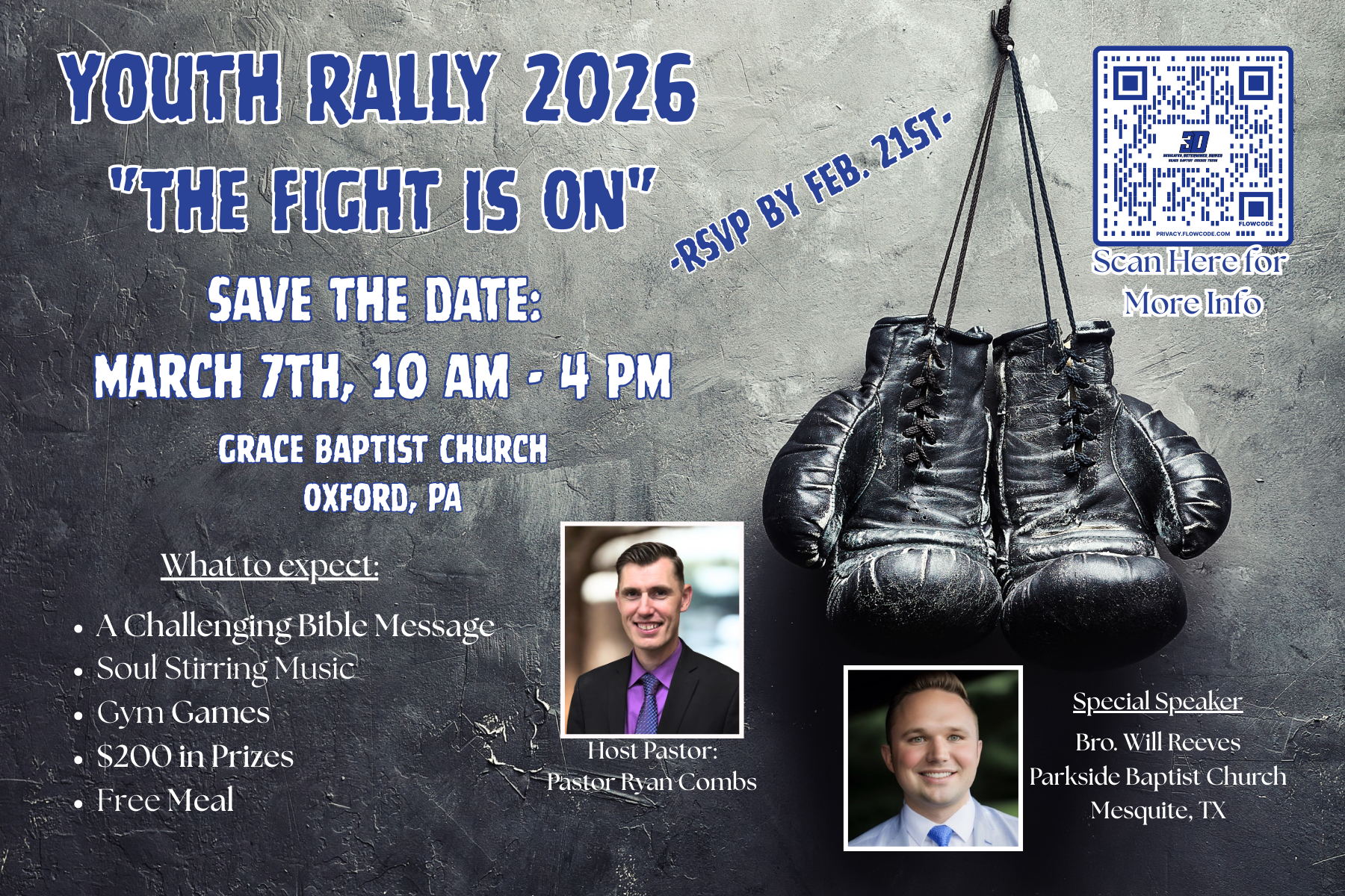 50 State Church Rally Program Example Layout Youth Rally | Grace Baptist Church