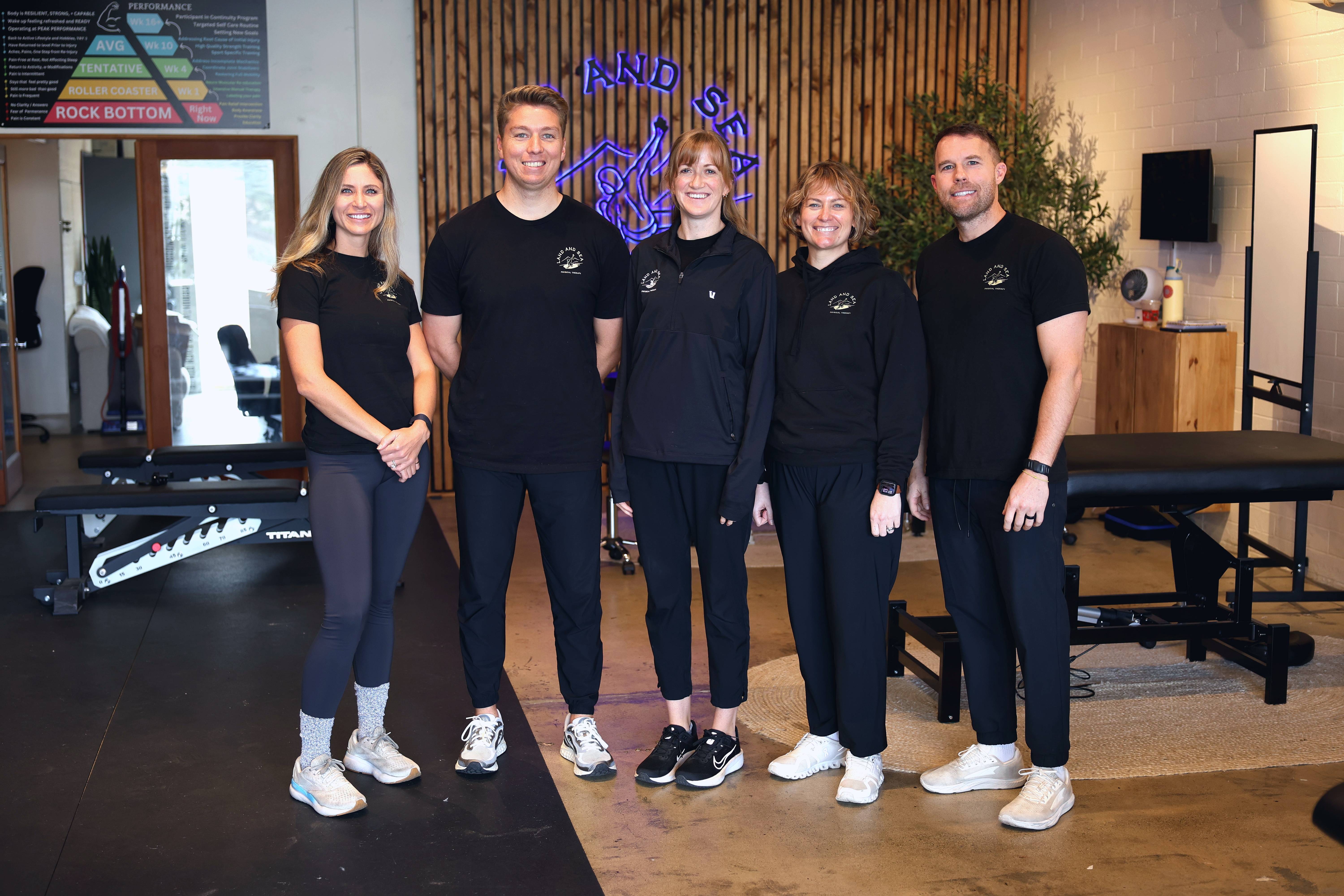 Land and Sea PT team