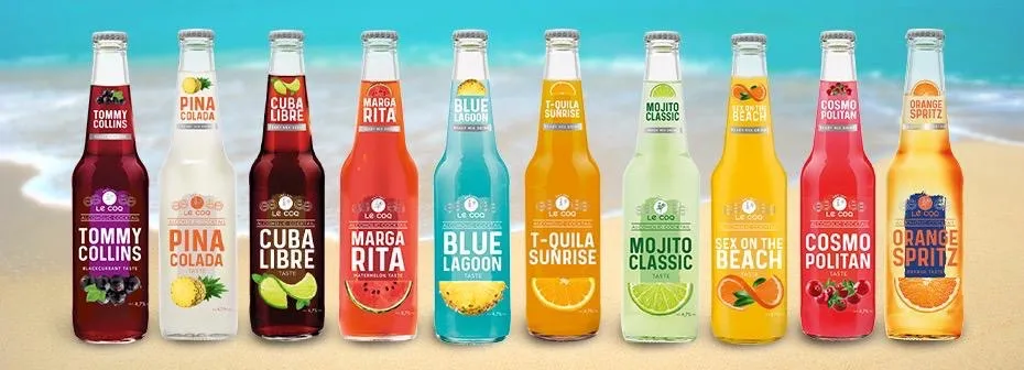 Ready-to-drink cocktail bottles