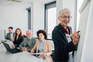 M&A Roundtable training group of people