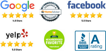 roof replacement contractor review badges