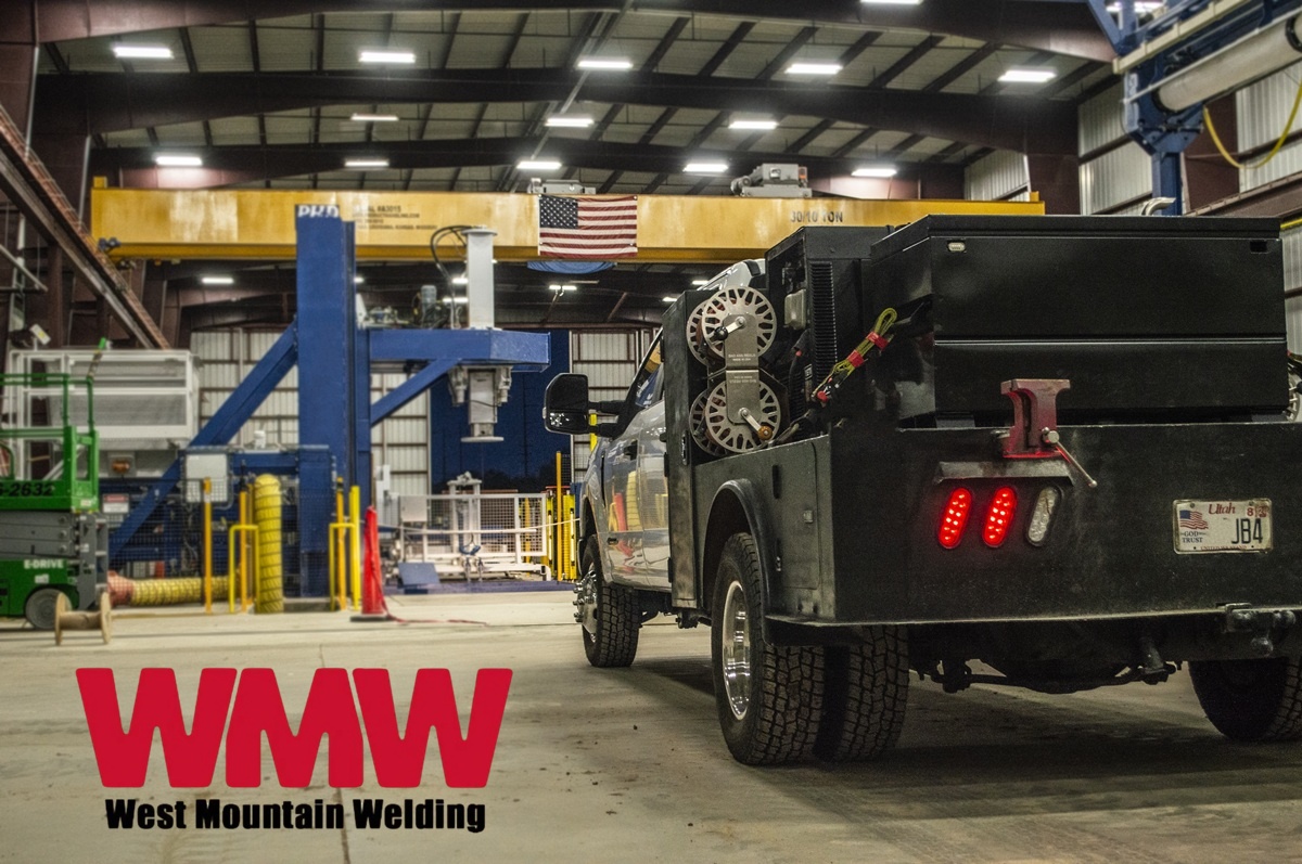 West Mountain Welding Company shop inside view. West Mountain Welding Company shop inside view.