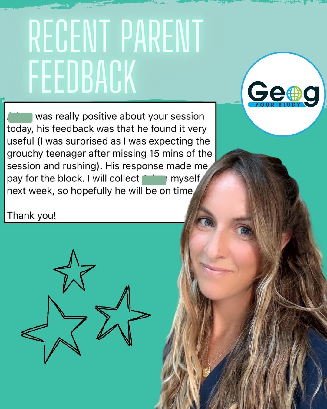 Parent feedback after a first session