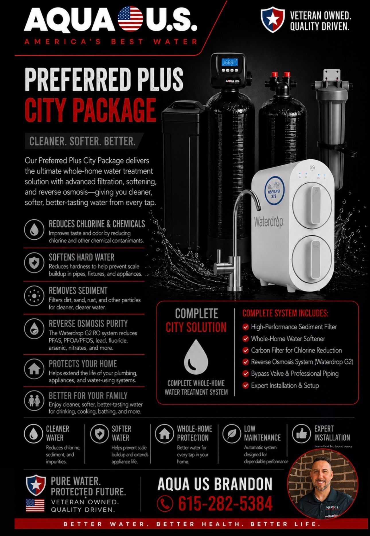 Aqua U.S. Essential City Package flyer